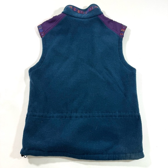 Mountain Hardwear Vintage Fleece Vest Full Zip Aztec Print - Picture 2 of 6